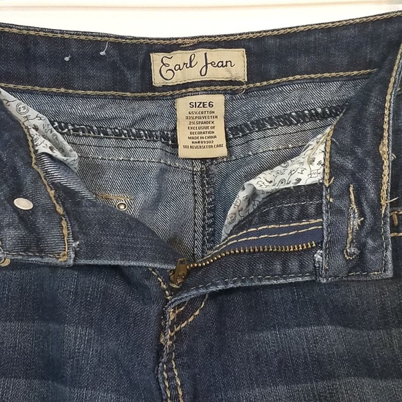 **SOLD** Earl High Waist Straight Jeans - Picture 5 of 7